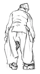 Studie eines niederländischen Bootsmanns, 1898