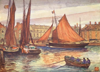 Die Anlegestelle, Dieppe