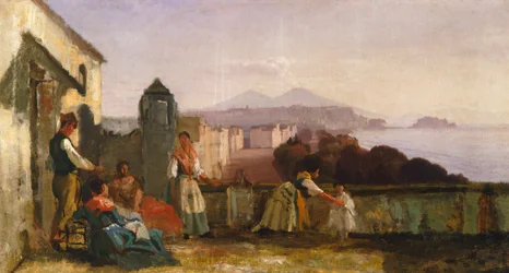 Neapel von Mergellina aus