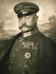 Porträt von Paul von Hindenburg