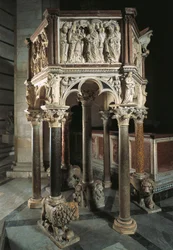 Kanzel des Baptisteriums des Heiligen Johannes
