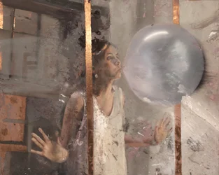 Bubble V (Mädchen hinter dem Fenster) (2020)