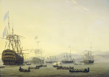 Kriegsrat an Bord der 