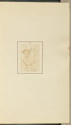 Cherub mit Mitra