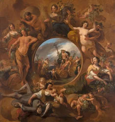 Die vier Jahreszeiten, Allegorie des Herbstes