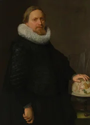 Mann mit einem Himmelsglobus, 1624