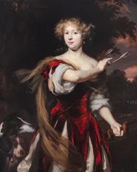Porträt einer Dame als Diana (um 1670-90)