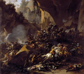 Reisende von Räubern angegriffen