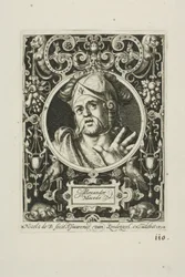 Alexander der Große, Tafel zwei aus Die Neun Helden