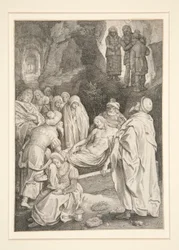 Die Grablegung (Passionsserie)