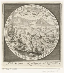Fünfter Tag der Schöpfung: Gott erschafft Fische und Vögel (Von der Schöpfung bis zur Vertreibung aus dem Paradies)