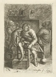 Rauchender Mann