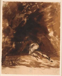 Niels Klim kriecht in die Höhle
