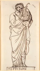 Terpsichore, die Muse des Tanzes