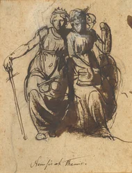 Nemesis und Themis, Mitte 18. bis Anfang 19. Jahrhundert