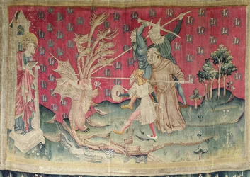 Der Drache kämpft mit den Dienern Gottes, Nr. 39 aus der 
