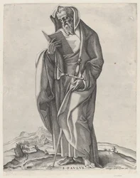 Ein alter Mann Heiliger Paulus, 1530-66