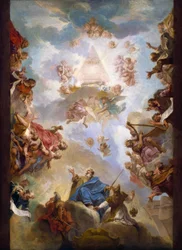 Propheten und Könige des Alten Testaments beten den Namen Jehovas an