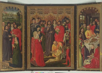 Auferstehung des Lazarus Triptychon