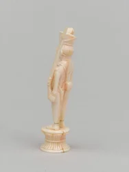 Weißer Bauer, Schachfigur, Indien