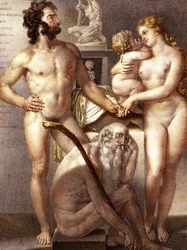 Anatomie des Menschen - Die 3 Lebensalter 1884