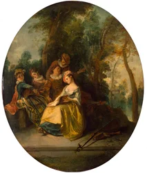 Konzert im Park, 1738