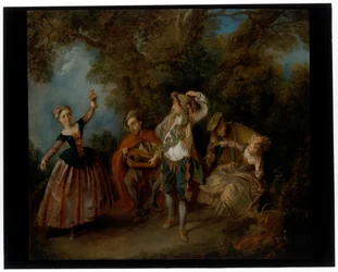 Die junge Tänzerin und das Menuett