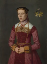 Porträt einer jungen Dame