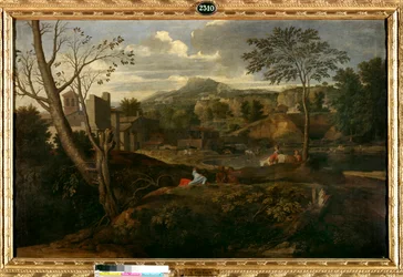 Ideale Landschaft (Gemälde von Nicolas Poussin)
