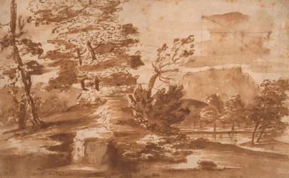Landschaft (Vorderseite)