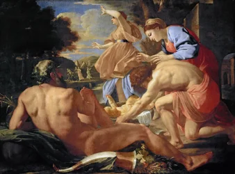 Die Auffindung des Moses, 1624