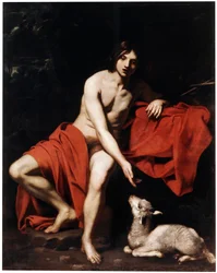 Johannes der Täufer in der Wüste, um 1615-1620