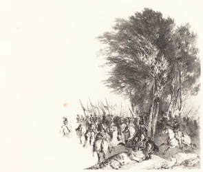 Lanciers en Marche (Lanzenreiter im Marsch)