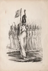 Militäruniformen: Karabinier-Sergeant, Generalstabsführer
