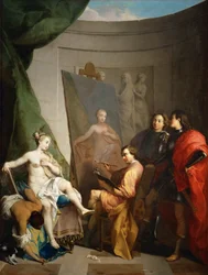Apelles malt Campaspe