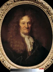 Porträt von Jean de la Fontaine (1621-1695)