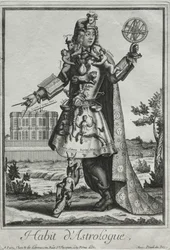 Fantasievolle Kostüme: Kostüm des Astrologen, um 1690