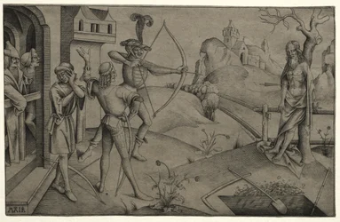 Die Königssöhne schießen auf den Leichnam ihres toten Vaters, 1495-1504