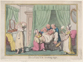 Falstaffs Hochzeitsnacht, Oktober 1807