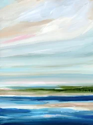 Sanfter Horizont Meereslandschaft