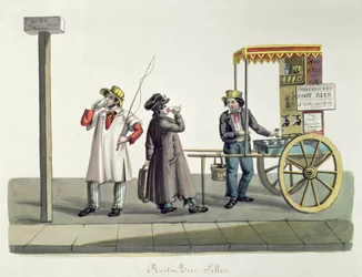 Root Beer Verkäufer, ca. 1840