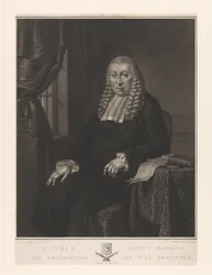 Porträt von Hendrik Danielsz. Hooft, Bürgermeister von Amsterdam