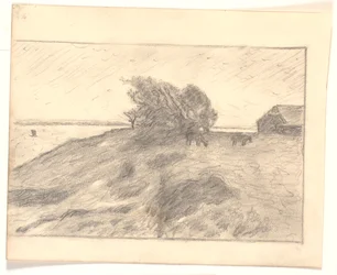 Aussicht bei Vejbjerggaard mit Venø