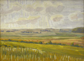 Asminderup Hügel im Licht