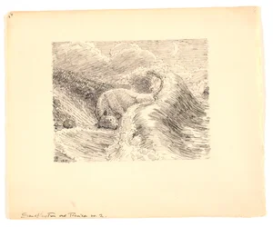 Illustration zu "Sandflugten ved Tisvilde"