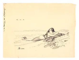 Illustration zu "Sandflugten ved Tisvilde"