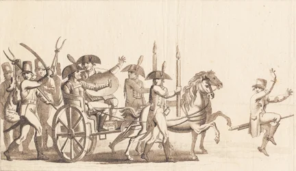 Catharts und Gambiers Triumphzug in London nach dem Zug nach Kopenhagen