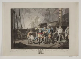 Christian IV. in der Seeschlacht bei Femern, 1644