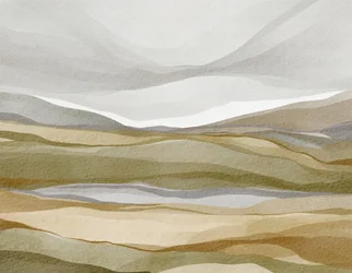 Erdiges Abstraktes Landschaft
