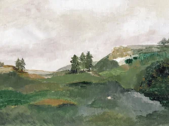 Friedliche Hügellandschaft